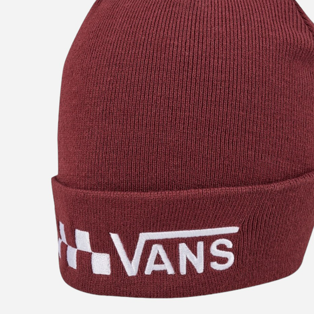 Czapka męska Vans Trecker Bordowa (196244182609) - obraz 3