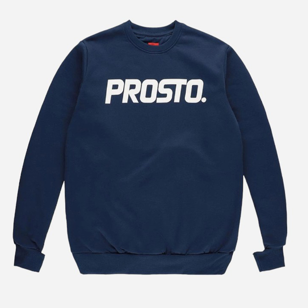 Bluza bez kaptura męska Prosto KLASYK Crewneck Classic XXII L Granatowa (5906742998535) - obraz 1