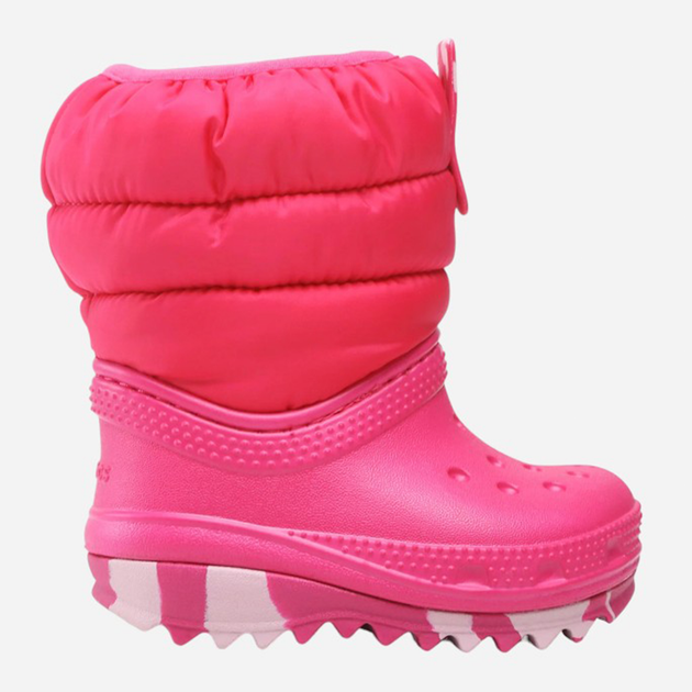 Дитячі зимові чоботи-дутики для дівчинки Crocs Classic Neo Puff Boot K 207684 29-30 Рожеві (191448883574) - зображення 1