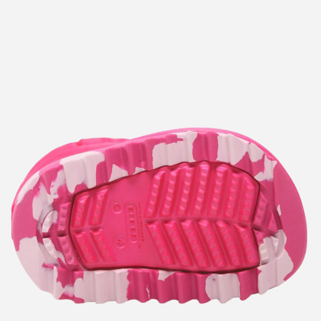 Śniegowce dziecięce dla dziewczynki ocieplane Crocs Classic Neo Puff Boot K 207684 28-29 Różowe (191448883567) - obraz 5