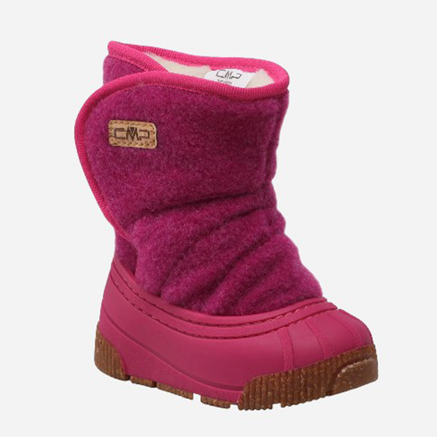 Śniegowce dziecięce dla dziewczynki CMP Latu Snowboot 3Q74822-C922 26-27 Malinowe (8059342419614) - obraz 2