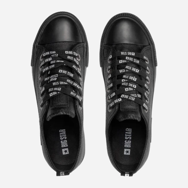 Tenisówki damskie do kostki Big Star KK274106 39 Czarne (5900714537944) - obraz 5