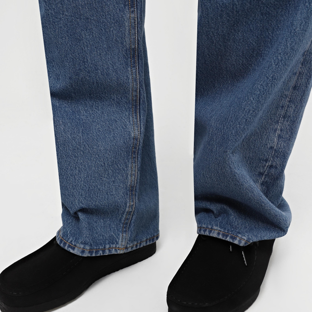 Чоловічі мокасини Clarks Originals Wallabee 26155519 42.5 Чорні (261555197085/5059304190516) - зображення 6