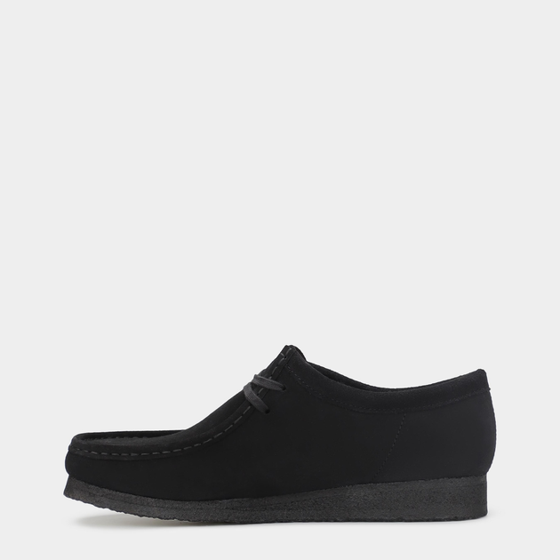 Mokasyny męskie Clarks Originals Wallabee 26155519 45 Czarne (261555197105) - obraz 3