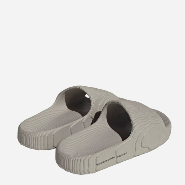 Чоловічі шльопанці для пляжу adidas Adilette 22 HQ4670 43 (10US) Світло-коричневі (4066749534615) - зображення 4