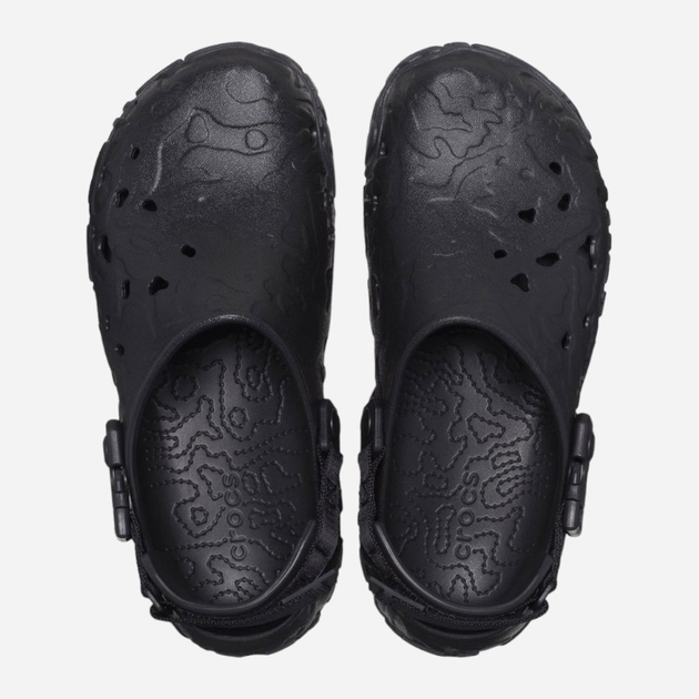 Чоловічі крокси Crocs All-Terrain Atlas 208391-BLACK 42-43 Чорні (196265321421) - зображення 7