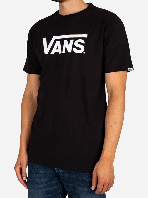 Koszulka męska bawełniana Vans CLASSIC TEE-B XL Czarna (196015430007) - obraz 1