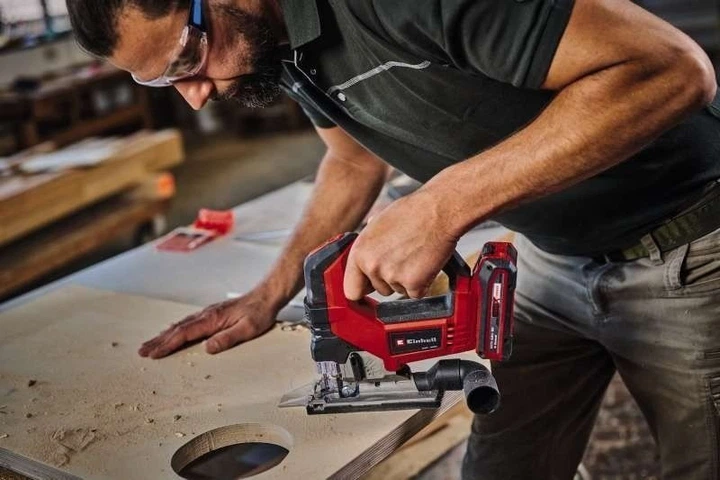 Einhell Лобзик TP-JS 18/135 Li BL - Solo акумуляторний, PXC 18В, 3500об•хв, безщітковий, п - изображение 5