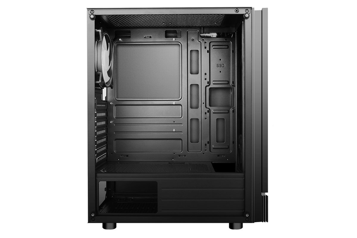 2E Gaming Корпус Virtus G3301 без БЖ 1xUSB3.0, 2xUSB2.0, 3x120мм ARGB, VGA 325мм, LCS ready, HUB, TG Side Panel, ATX, чорний - изображение 6