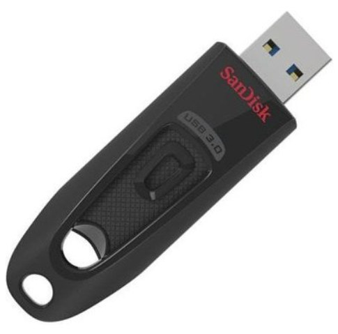 Флеш память флешка SanDisk Ultra 16Gb USB 3.0 130Mb/s Black (SDCZ48-016G-U46) - изображение 3