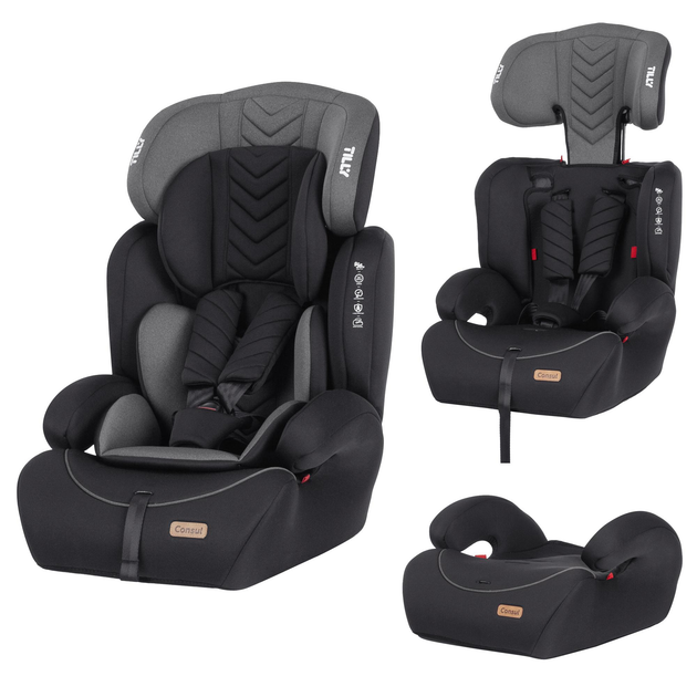 Автокрісло TILLY Consul T-531/3 Black група 1-2-3 - изображение 1
