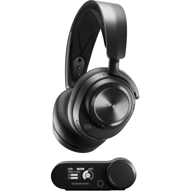 Беспроводные игровые наушники с микрофоном SteelSeries Arctis Nova Pro ...