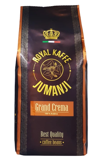 Кава Jumanji Royal Kaffee Grand Crema зерно 1 кг (58658) - изображение 2