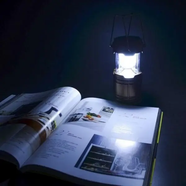 Кемпинговый фонарь MH-5800T с солнечной зарядкой 1W6Led 150179 фонарь кемпинговый светодиодный PTPSF4263T - изображение 3