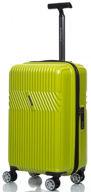 Маленький чемодан на колесах их поликарбоната 42L Sumdex SWRH-720GR ...