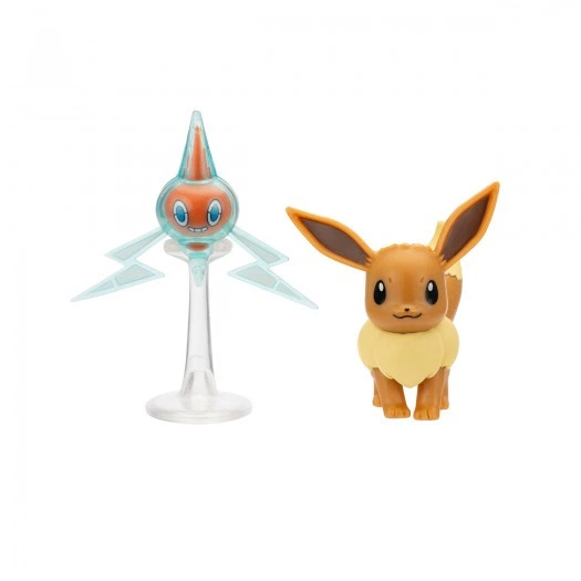 Набор игровых фигурок Pokemon W17 - Иви и Ротом - Фото 2 Набор игровых фигурок Pokemon W17 - Иви и Ротом - изображение 2