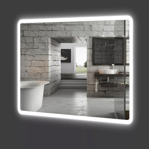 Зеркало Porto с LED- подсветкой (45 х 80) – фото, отзывы ...