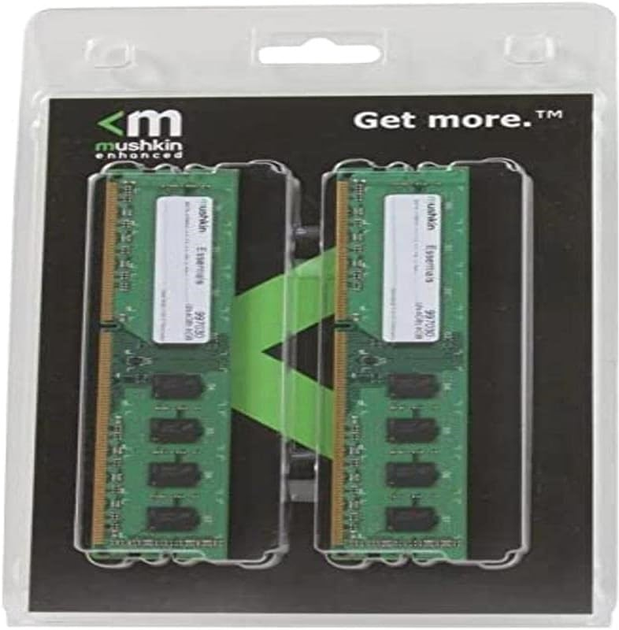 Оперативна пам'ять Mushkin DDR3-1600 16384MB PC3-12800 (Kit of 2x8192) Essentials (B00W8H3OWE) - зображення 1