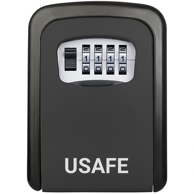 Антивандальный наружный мини сейф для ключей uSafe KS-04, с кодовым ...