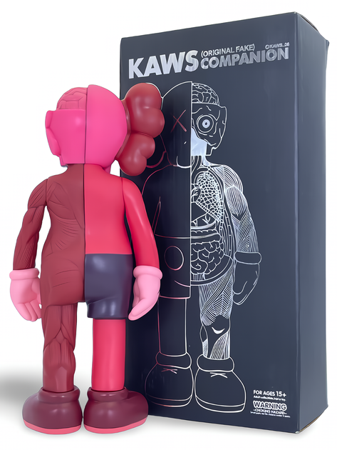 Статуэтка KAWS x Companion Flayed Open Edition x Red 400% 34 см Brian Donnelly Краски - Фото 2 Статуэтка KAWS x Companion Flayed Open Edition x Red 400% 34 см Brian Donnelly Краски - изображение 2
