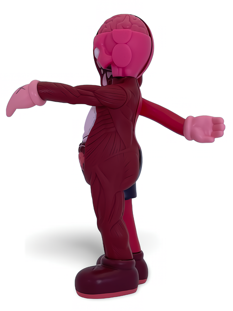 Статуэтка KAWS x Companion Flayed Open Edition x Red 400% 34 см Brian Donnelly Краски - Фото 8 Статуэтка KAWS x Companion Flayed Open Edition x Red 400% 34 см Brian Donnelly Краски - изображение 8
