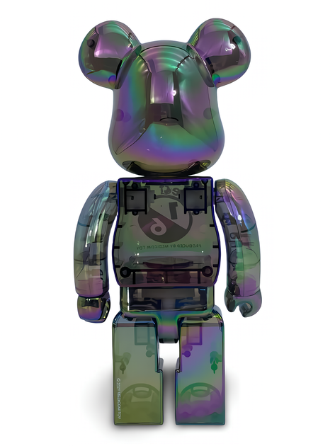 Статуетка Bearbrick x Project 1/6 x Clear Chrome Black 400% 28 см Medicom Toy Матриця - Фото 10 Статуетка Bearbrick x Project 1/6 x Clear Chrome Black 400% 28 см Medicom Toy Матриця - зображення 10