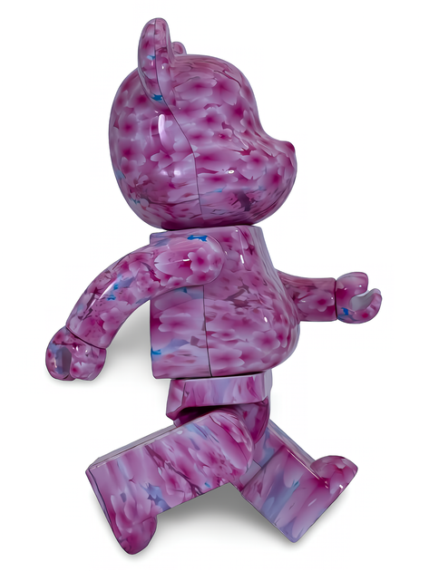 Статуетка Bearbrick x Sakura 400% 28 см Medicom Toy Цвітіння вишні - зображення 11