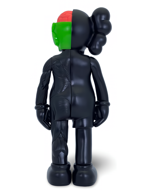 Статуэтка KAWS x Companion Flayed Open Edition x Black 400% 34 см Brian Donnelly Рыцарь - изображение 6
