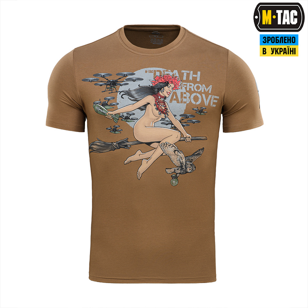 Футболка M-Tac Death From Above Coyote Brown XS - зображення 2