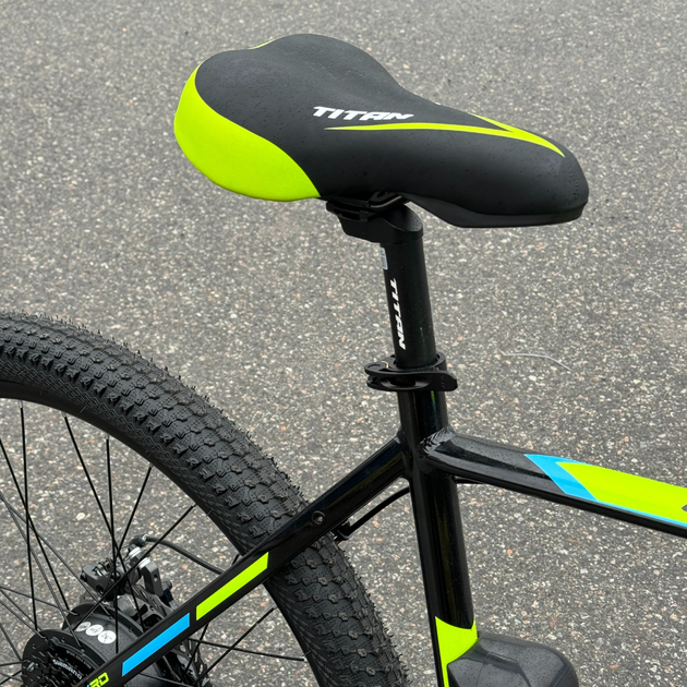 Велосипед с Е-комплектом 27.5" Arena 19" Black-Green рама 500Вт 48в 18Ah запас хода 70 км на рост 175 см LSD-Display - изображение 8