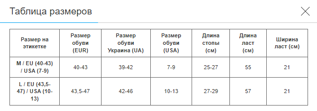 Ласты с открытой пяткой LEGEND (полипропилен, TPR, р-р M (40-43,5), синий-черный) (F79_M_(40-43,5)) - изображение 6