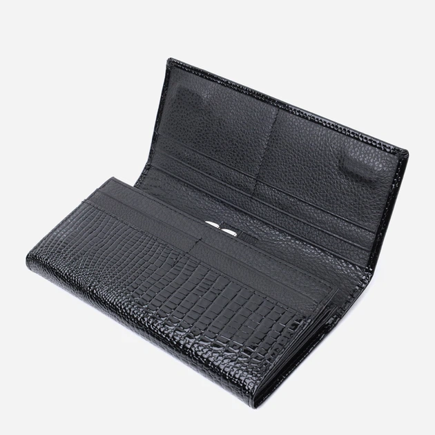Кошелек женский кожаный для карточек ST Leather Accessories 22679 Черный - Фото 9 Кошелек женский кожаный для карточек ST Leather Accessories 22679 Черный - изображение 9