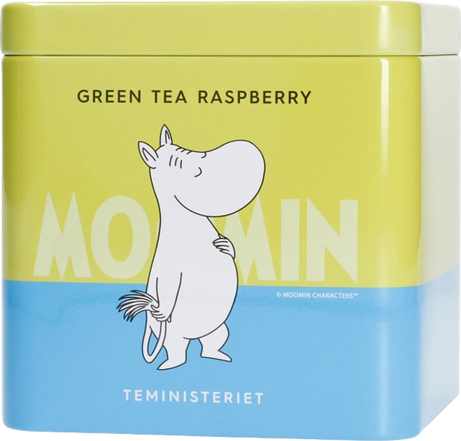 Зелений чай Teministeriet Moomin Raspberry 100 г (7340023001633) - зображення 1