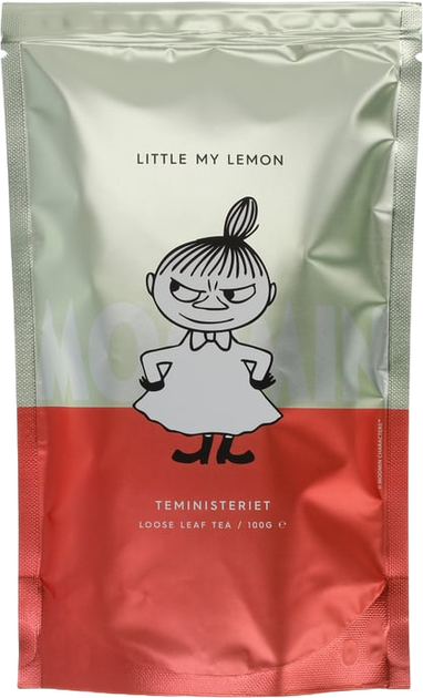 Зелений чай Teministeriet Moomin Little My Lemon у пачці 100 г (7340023003446) - зображення 1