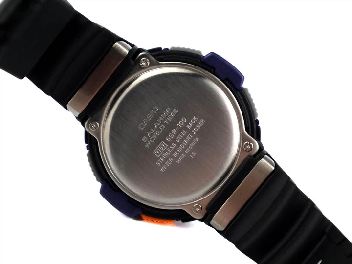 Мужские часы мужской Casio SGW-100-2B, Цифровой компас, Термометр! Pro Trek - изображение 6