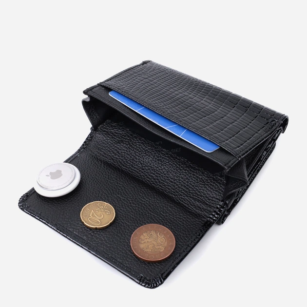 Кошелек женский кожаный для карточек ST Leather Accessories 22732 Черный - Фото 10 Кошелек женский кожаный для карточек ST Leather Accessories 22732 Черный - изображение 10
