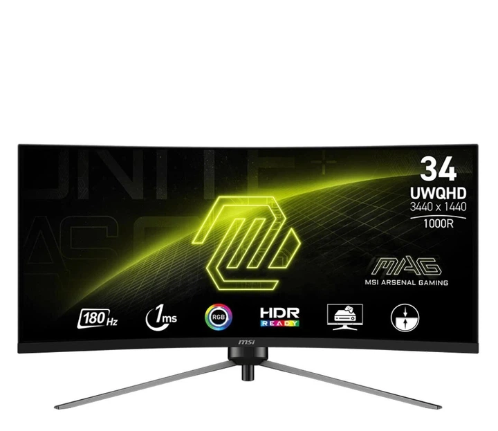Монітор MSI MAG 345CQR EU – фото, відгуки, характеристики в