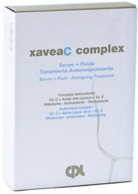 Zestaw do pielęgnacji twarzy Asacpharma Xavea C Complex Tratamiento Antienvejecimiento Serum do twarzy 15 ml + Fluid do twarzy 30 ml (8470001898630) - obraz 1