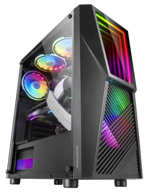 Корпус для игрового ПК Mars Gaming MC777 Black - изображение 2