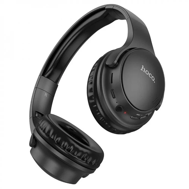 Бездротові навушники HOCO W40 Mighty BT5.3 headphones 200mAh Black (6931474784933) - зображення 2