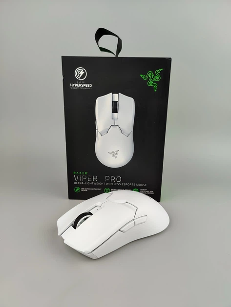 Игровая беспроводная мышь Razer Viper V2 Pro Wireless White Factory Recertified g8 - изображение 14