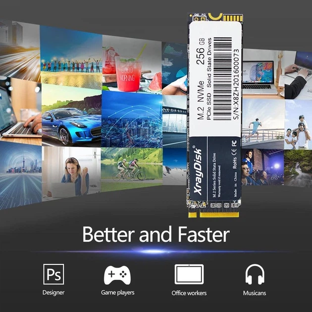 SSD диск XrayDisk M.2 SSD PCIe NVME 1TB PRO Gen3x4 – фото, отзывы