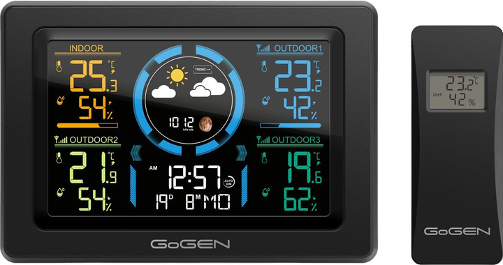 Stacja pogodowa GoGEN ME 3397 B (GOG-ME3397B) - obraz 6