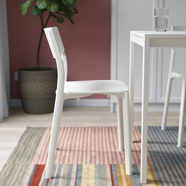 Стілець IKEA JANINGE білий (002.460.78) – купить онлайн на ROZETKA