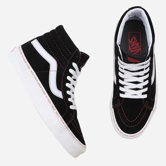 Жіночі кеди високі Vans Ua Sk8-Hi VN0A5KRTBM81 38 (5UK) 24 см Чорні (196571310010) - зображення 3