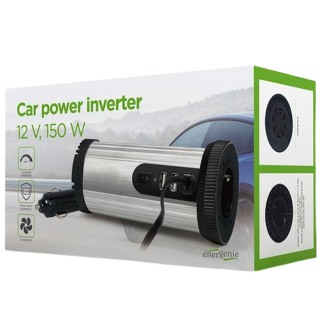 Автомобильный инвертор Energenie на 150 Вт (EG-PWC150-01-) – фото ...