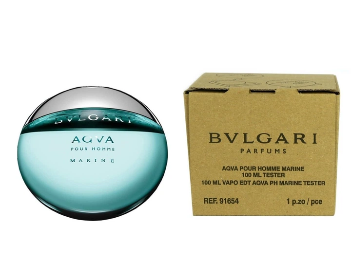 Тестер Туалетная вода для мужчин Bvlgari Aqva Pour Homme Marine