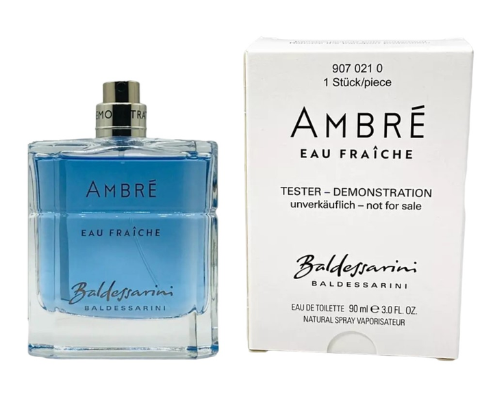 Тестер Туалетная вода для мужчин Baldessarini Ambre Eau Fraiche 90 мл ...