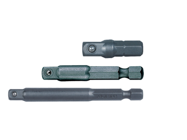 Переходник для бит шестигранный квадрат - 1/4", L=50мм, King Tony (10) - Фото 1 Переходник для бит шестигранный квадрат - 1/4", L=50мм, King Tony (10) - изображение 1