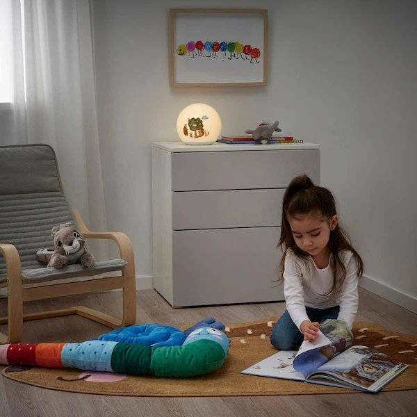 Настільна LED лампа IKEA BRUMMIG лісовий візерунок (305.261.19) - зображення 3